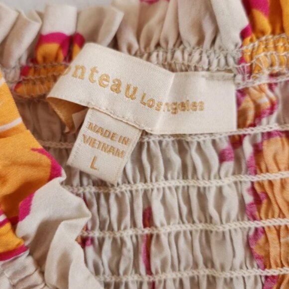 Brand New Monteau Los Angeles Floral Print Mini Sundress - Picture 7 of 9